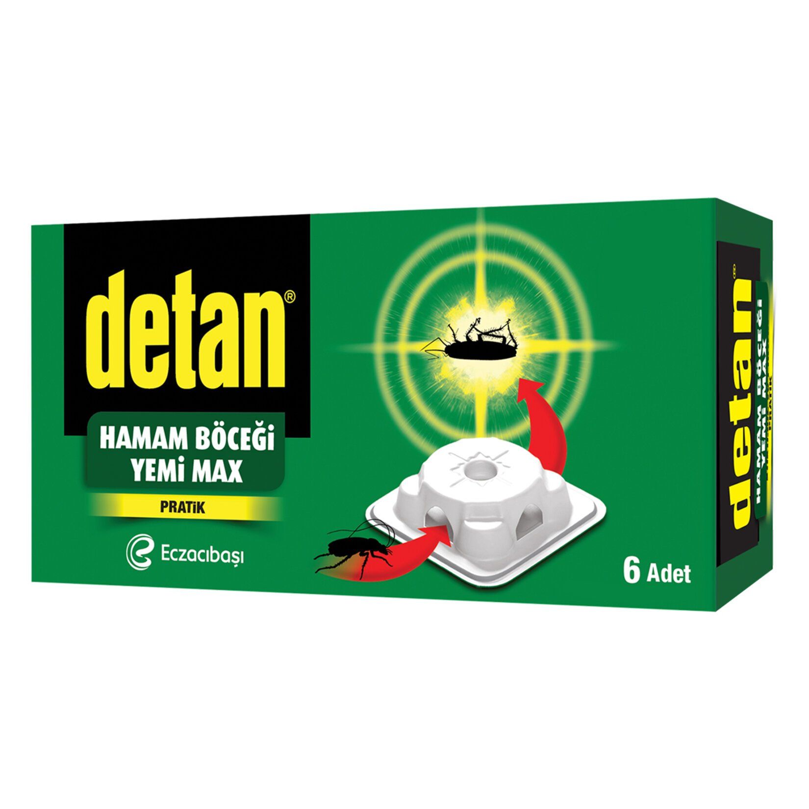 DETAN Y.HAMAMBÖCEĞİ YEMİ 6'LI EKSTRA MAX PRATİK 1*24