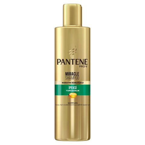 PANTENE ŞAMPUAN 250ML MİRACLE İPEKSİ YUMUŞAKLIK, KURU MAT ELK.EĞL. SAÇLAR 1*6