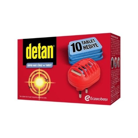 DETAN MAT CİHAZI +10 YEDEK TABLET 1*48