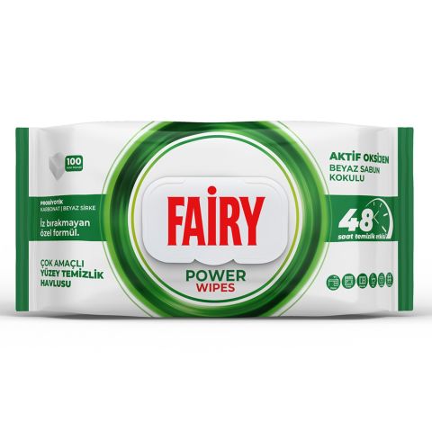 FAİRY YÜZEY TEMİZ.HAVL.100'LÜ BEYAZ SABUN KOKULU 1*12