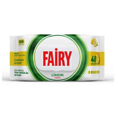 FAİRY YÜZEY TEMİZ.HAVL.100'LÜ LİMON YAĞLI 1*12
