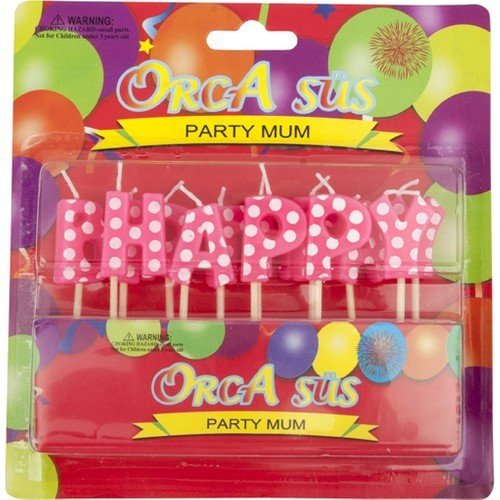 ORCA MUM. HAPPY BIRTHDAY PUANTİYELİ HPY-20M 1*24