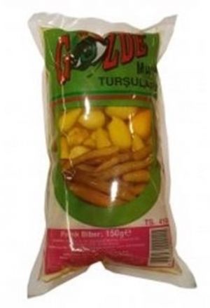 GÖZDE TURŞU 150GR TOMBUL BİBER POŞET