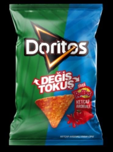 DORİTOS SÜPER DEĞİŞ TOKUŞ RUFF.KETÇAP 115GR 1*14