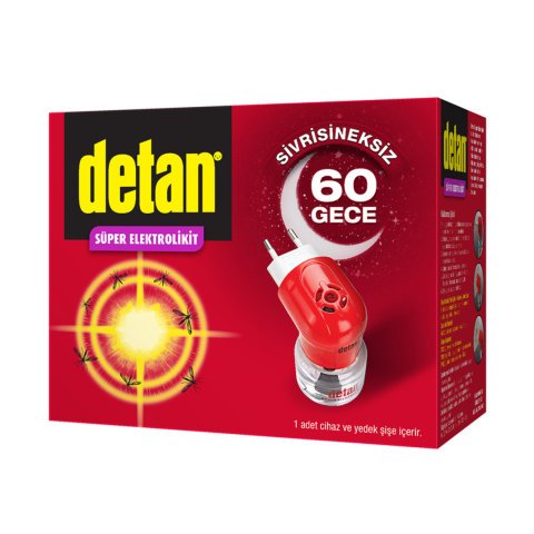 DETAN ELEKTROLİKİT MAK+YEDEK 48,93ML 60GECE 1*12