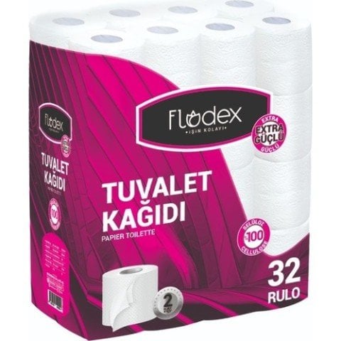 FLODEX TUVALET KAĞIDI 32'Lİ 2KATLI 1*3