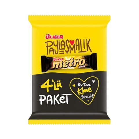 ÜLKER C.METRO 4LÜ 144GR 393-03 1*18