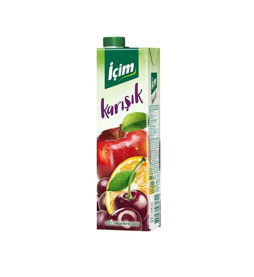 ÜLKER İÇİM MEYVE SUYU 1LT KARIŞIK 4717-00 1*12
