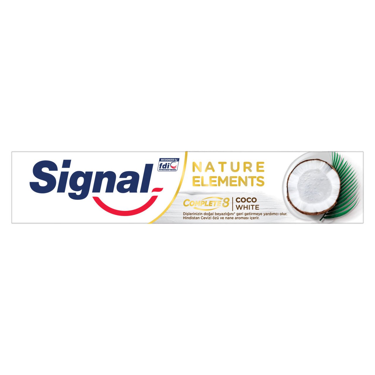 SİGNAL DİŞ MACUNU 75ML NAT.ELEMENT HİND.CEV  1*24