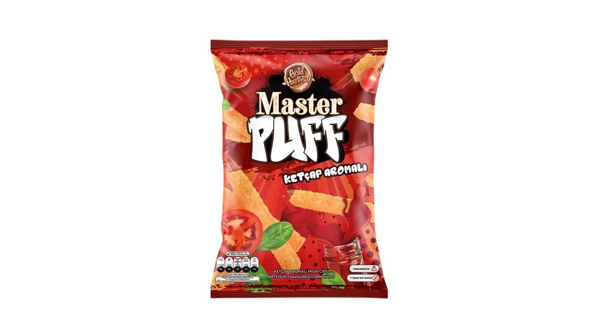 MASTER PUFF CİPS KETÇAP ARM. 90GR 1*12