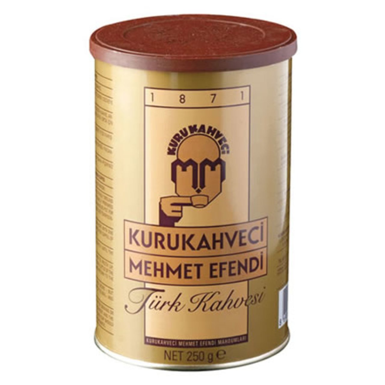 MEHMET EFENDİ 250G TÜRK KAHVESİ KUTULU 1*12*6