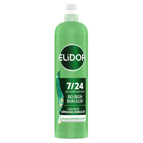 ELİDOR 7/24 BELİRGİN BUKLE 240ML DALGALI VE KIVIRCIK SAÇ 1*12