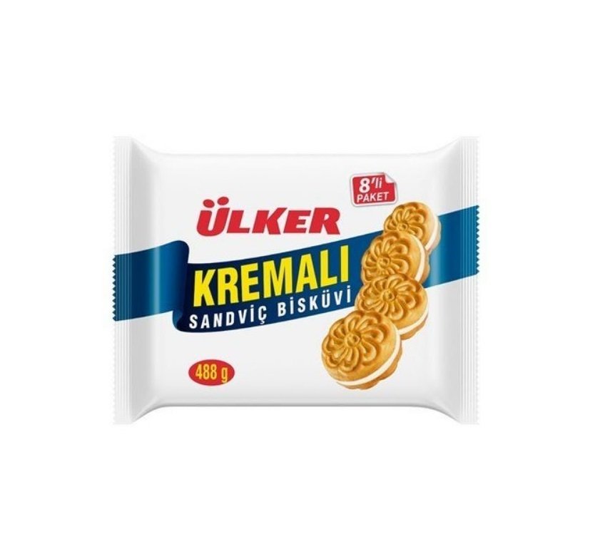 ÜLKER B.KREMALI 8'Lİ PAKET 488GR 1111-07 1*8