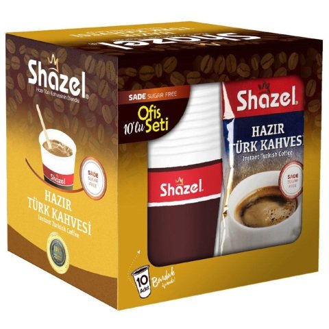 SHAZEL TÜRK KAHV.10LU SADE (7G*10)1*12