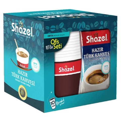 SHAZEL TÜRK KAHV.10LU ORTA (9G*10) 1*12