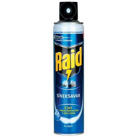 SC.RAİD SİNEKSAVAR SPR.KARASİNEK VE SİVRİSİNEK 300ML 1*48