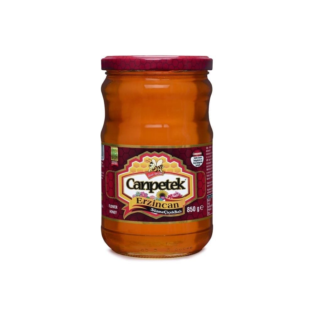 CANPETEK BAL ERZİNCAN 850G SÜZME ÇİÇEK CAM 1*12