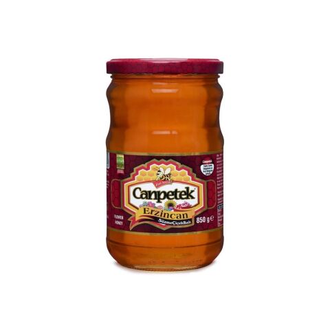 CANPETEK BAL ERZİNCAN 850G SÜZME ÇİÇEK CAM 1*12