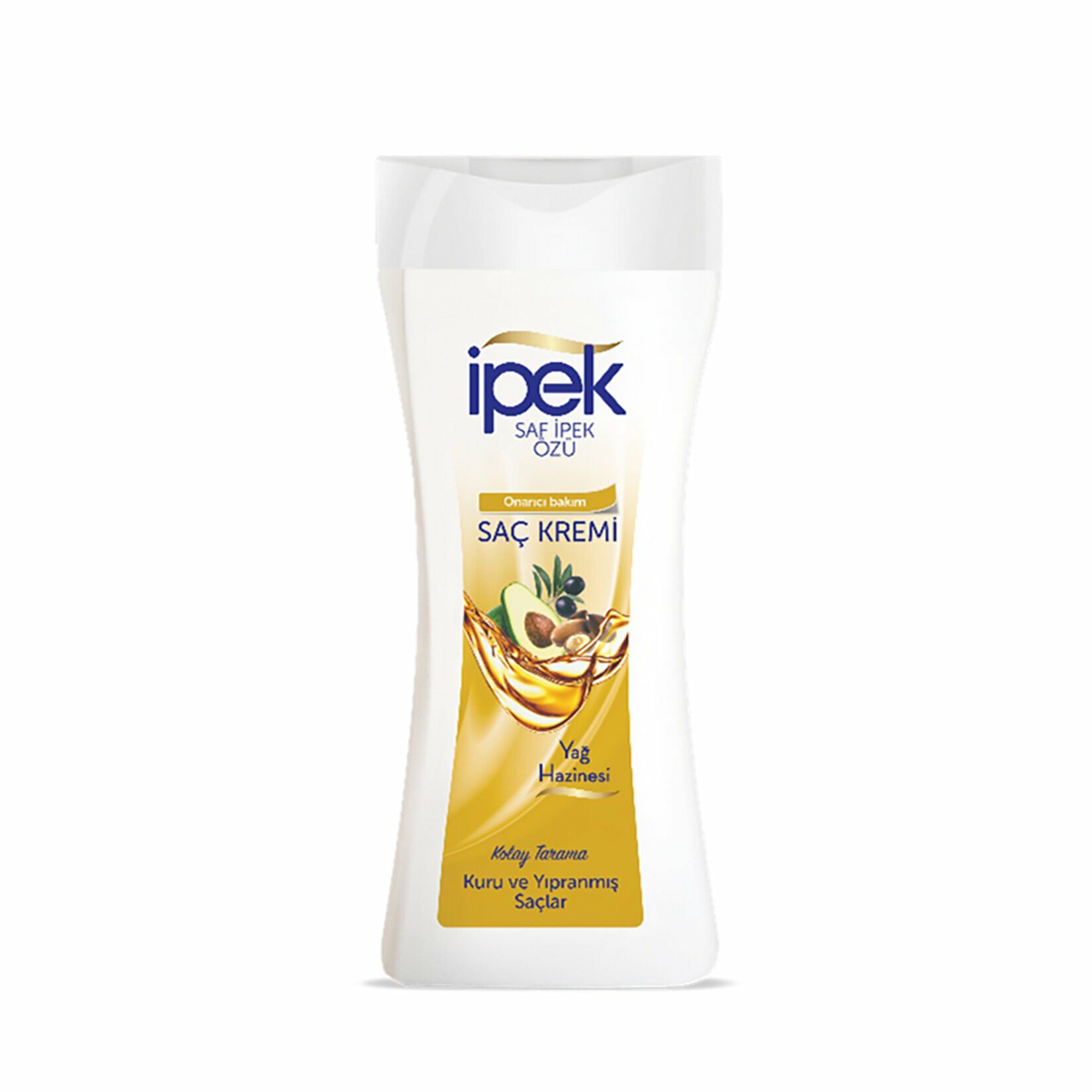 İPEK SAÇ KREMİ 480ML YAĞ HAZİNESİ KURU VE YIPRANMIŞ SAÇLAR 1*12