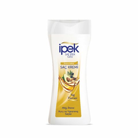 İPEK SAÇ KREMİ 480ML YAĞ HAZİNESİ KURU VE YIPRANMIŞ SAÇLAR 1*12