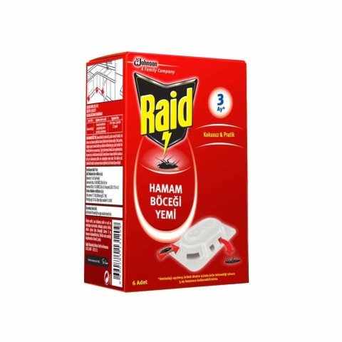 SC.RAİD YEM HAMAMBÖCEĞİ 6LI 1*12