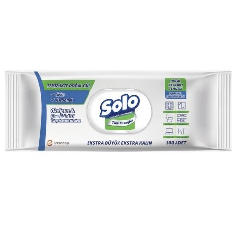 SOLO HAVLU YÜZEY 100'LÜ OKALİPTÜS& ÇAM TÜM YÜZEYLER 1*12