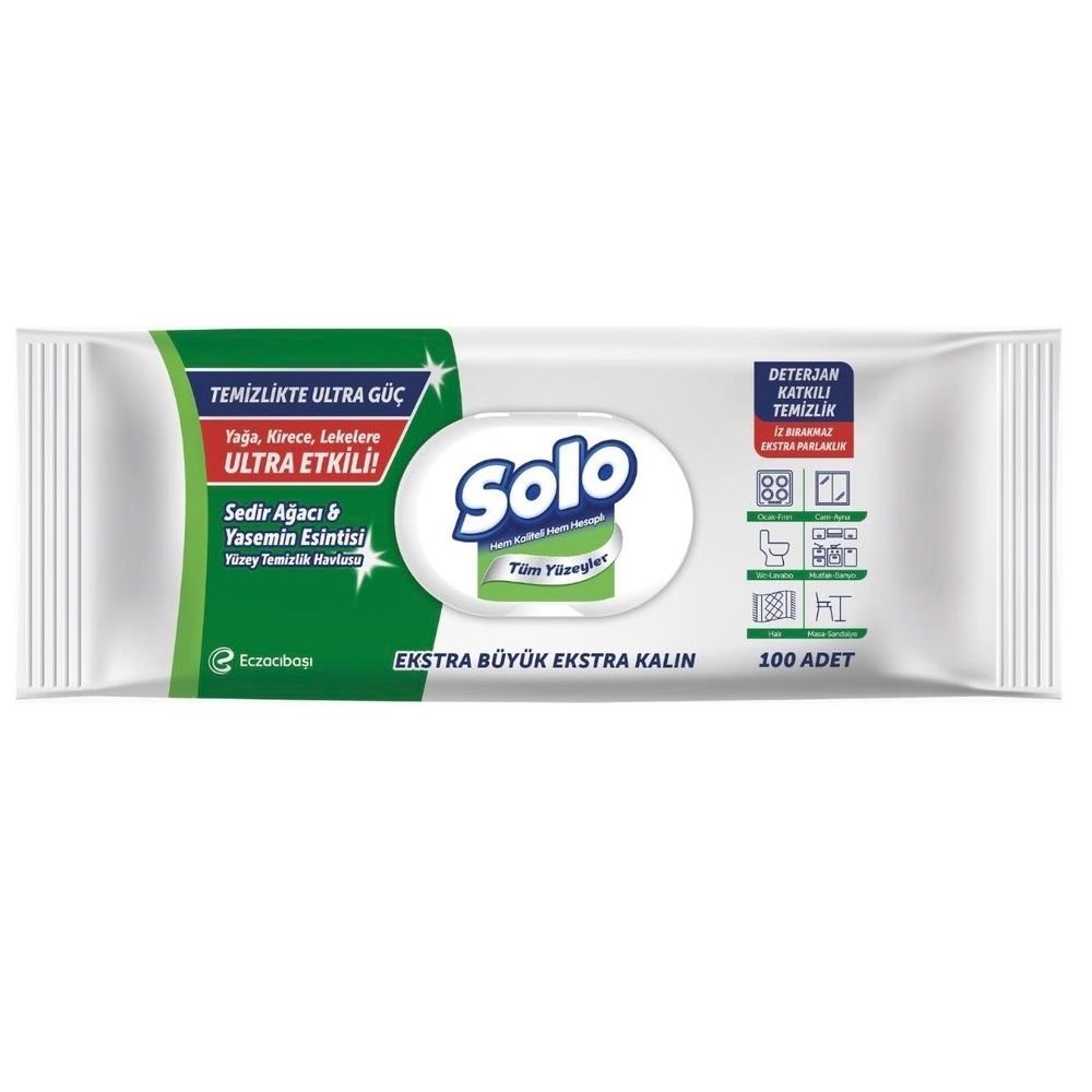 SOLO HAVLU YÜZEY 100'LÜ SEDİR AĞACI& YASEMİN TÜM YÜZEYLER 1*12