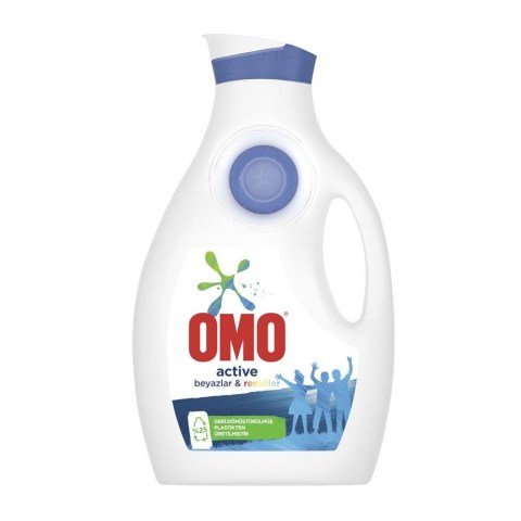 OMO MAT.SIVI 1.690ML ACTİVE BEYAZ&RENKLİ 1*6