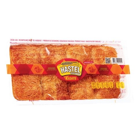 HASTEL KADAYIF KÜÇÜK FOLYO TEPSİ 200GR 1*24