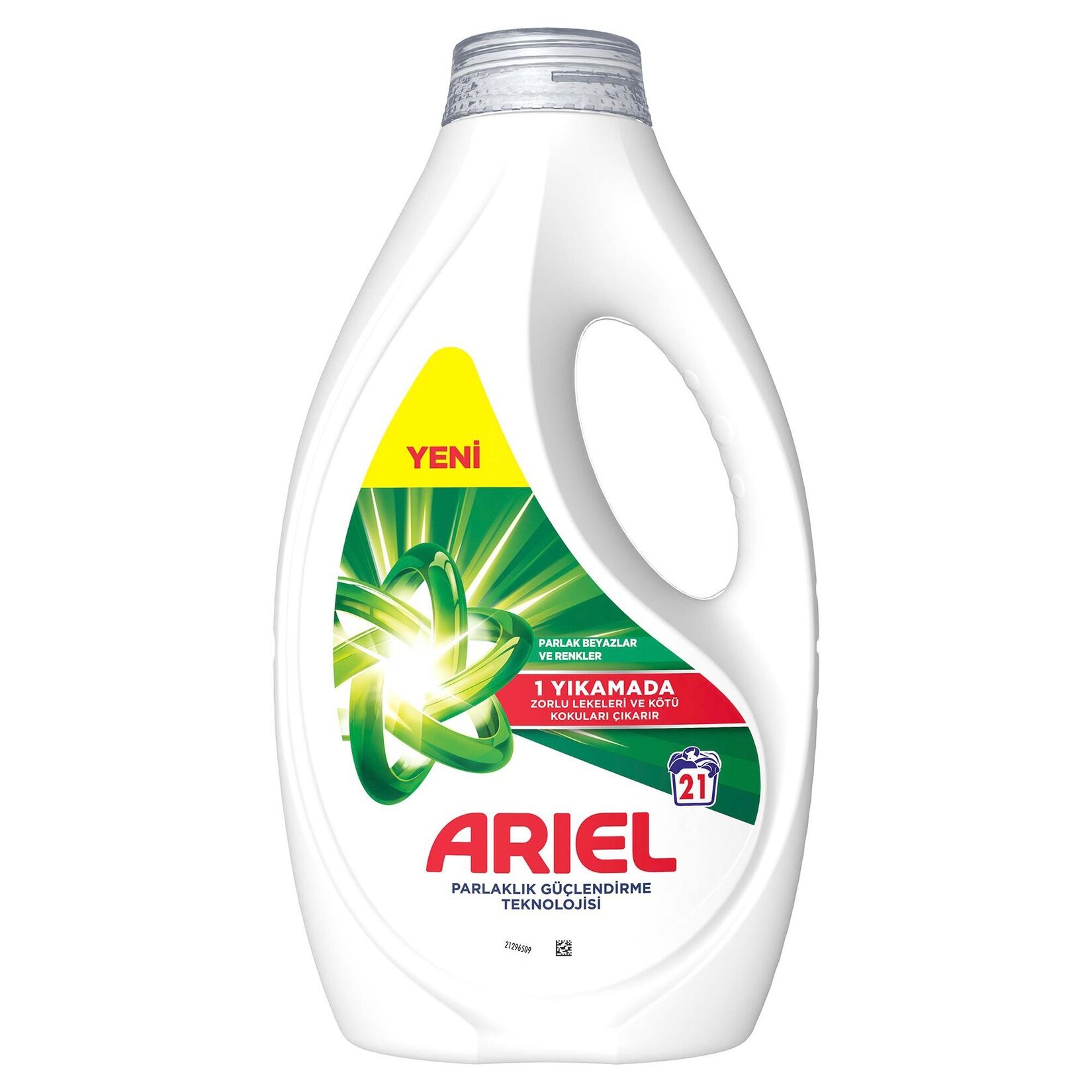 ARİEL M.SIVI 945ML PARLAK BEYAZLAR VE RENKLER 21YIKAMA 1*4
