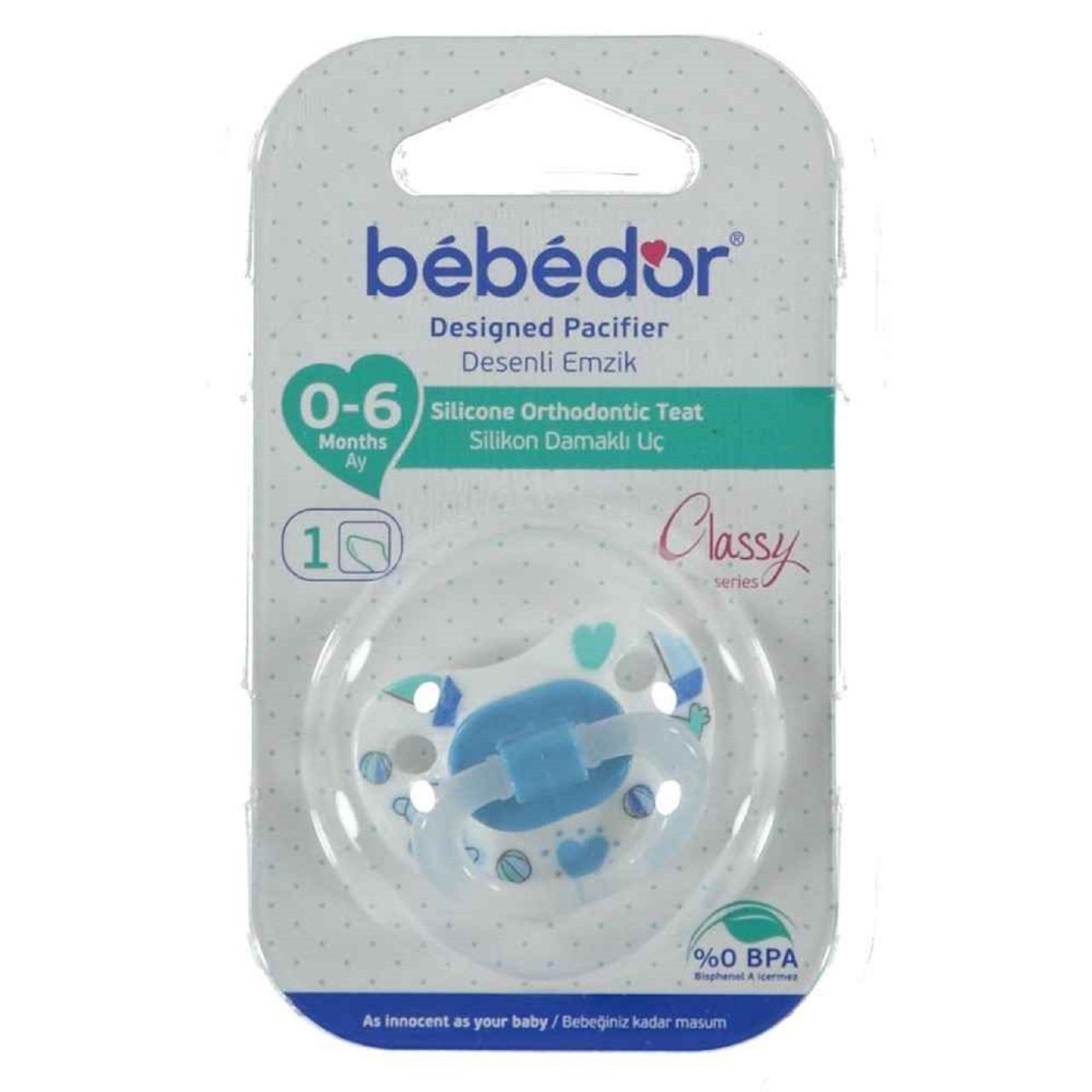 BEBEDOR 131 EMZİK DAMAKLI SİLİKON 1NO 0-3AY