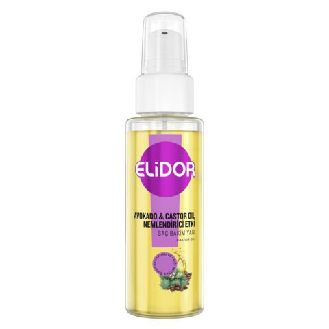 ELİDOR SAÇ BAKIM YAĞI 80ML AVOKADO& CASTOR OIL NEMLENDİRİCİ 1*18