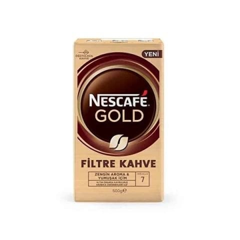 NESCAFE GOLD FİLTRE KAHVE 500GR 1*8