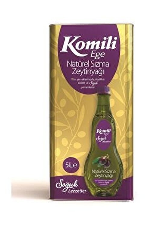 KOMİLİ SIZMA E.5L EGE SIZMA YUMUŞAK ZEYTİNYAĞI TNK 1*4