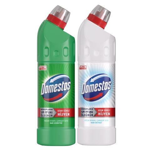 DOMESTOS 7+ 7 DAĞ ESİNTİSİ 750ML+ KAR BEYAZI 750ML 1*9