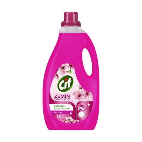 CİF ZEMİN TEMİZLEYİCİ 2.5L SAKURA 1*6