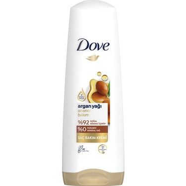 DOVE SAÇ KREMİ 350ML ARGAN YAĞI ONARICI 1*18