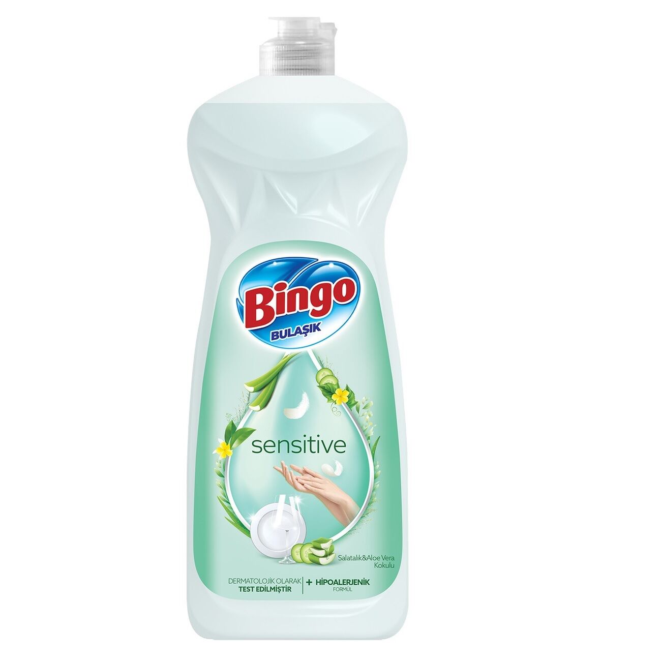 BİNGO BULAŞIK DETERJANI 1500ML SENSİTİVE 1*9