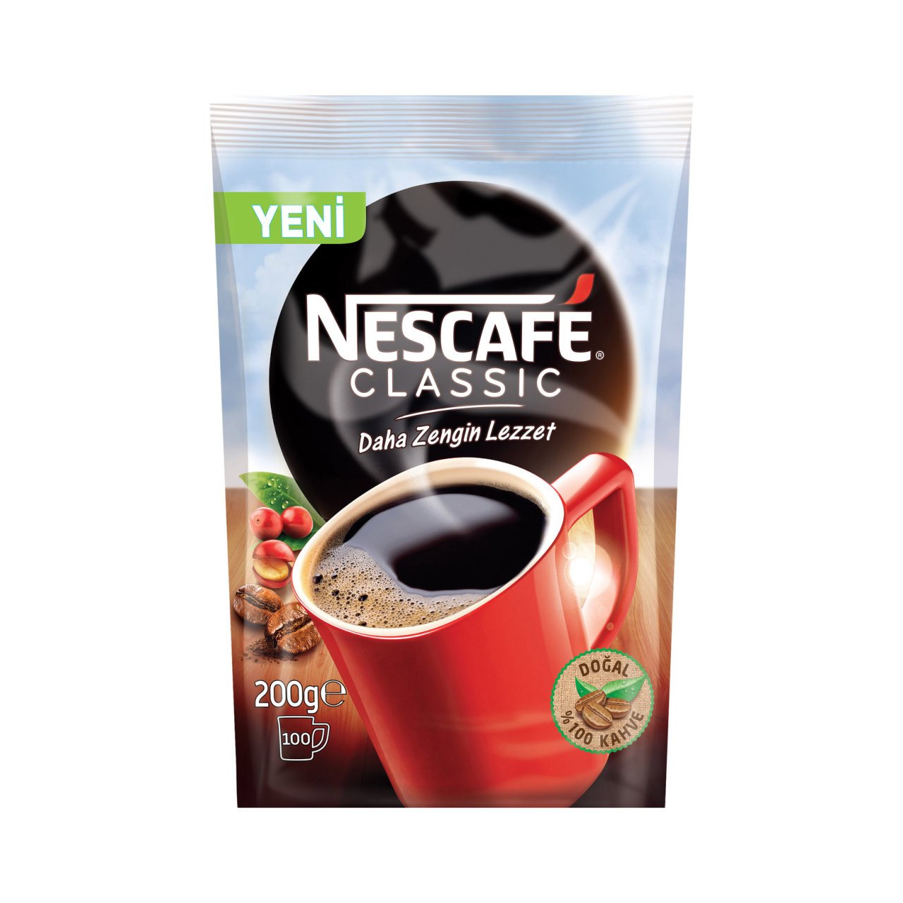 NESCAFE CLASSİC EKOPAKET 200GR 1*6