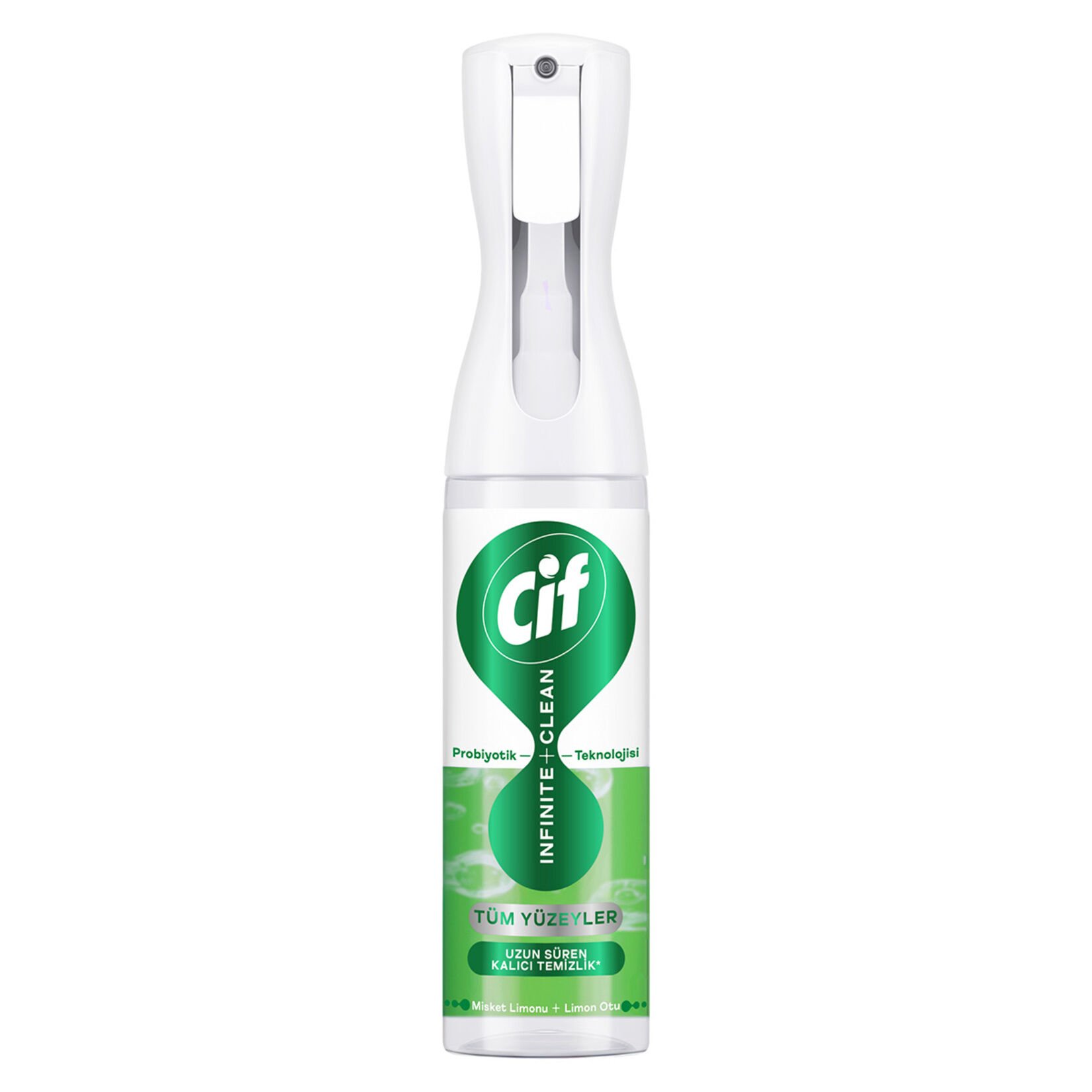 CİF YÜZEY TEMİZLİK SPREY 280ML INFINITE+ CLEAN MİSKET LİMONU 1*6