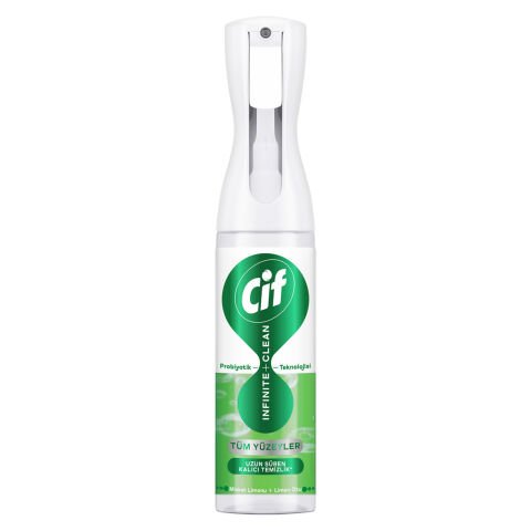 CİF YÜZEY TEMİZLİK SPREY 280ML INFINITE+ CLEAN MİSKET LİMONU 1*6