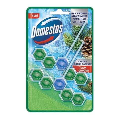 DOMESTOS WC BLOK 5'Lİ DUO ÇAM FERAHLIĞI 2X50G 1*7