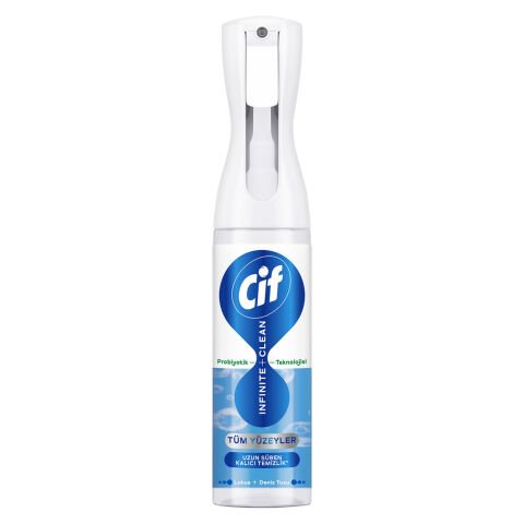 CİF YÜZEY TEMİZLİK SPREY 280ML INFINITE+ CLEAN LOTUS 1*6