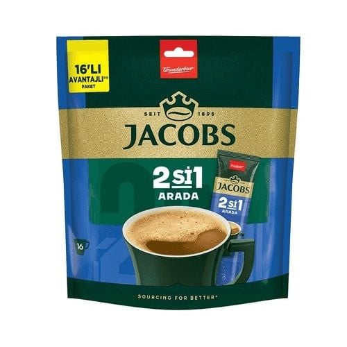 JACOBS 16'LI 2İN1 PAKET ( 10,5G*16 ) 168G POŞET 1*12