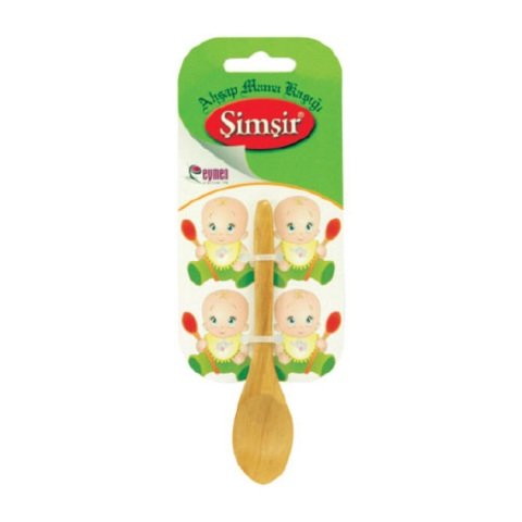 ŞİMŞİR AHŞAP KAŞIK MAMA EYM-007 1*120