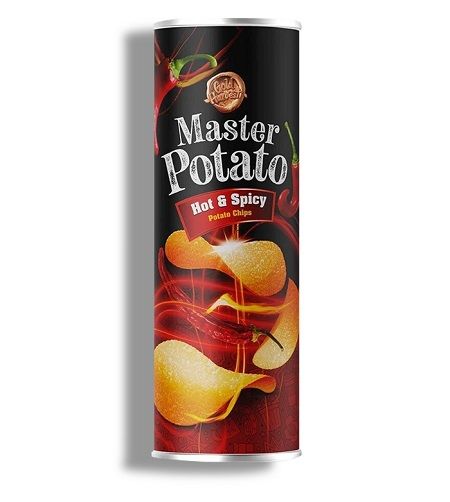 MASTER POTATO 110GR HOT&SPİCY 1*14