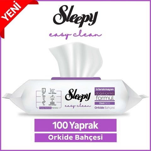 SLEEPY YÜZEY TEM.HAVL.100'LÜ ORKİDE BAH. 1*12