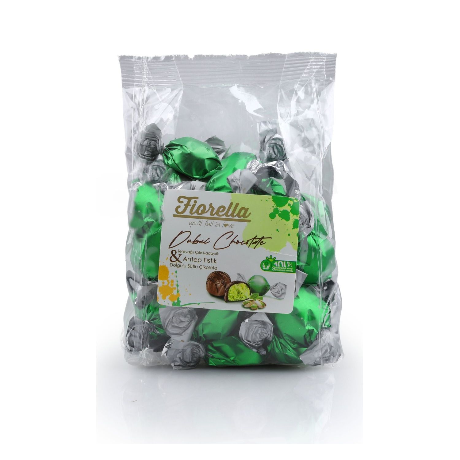 ELVAN FİORELLA Ç.DUBAİ ÇİK.200G TEREYAĞLI KADAYIFLI ANTEP FISTIK 1*12