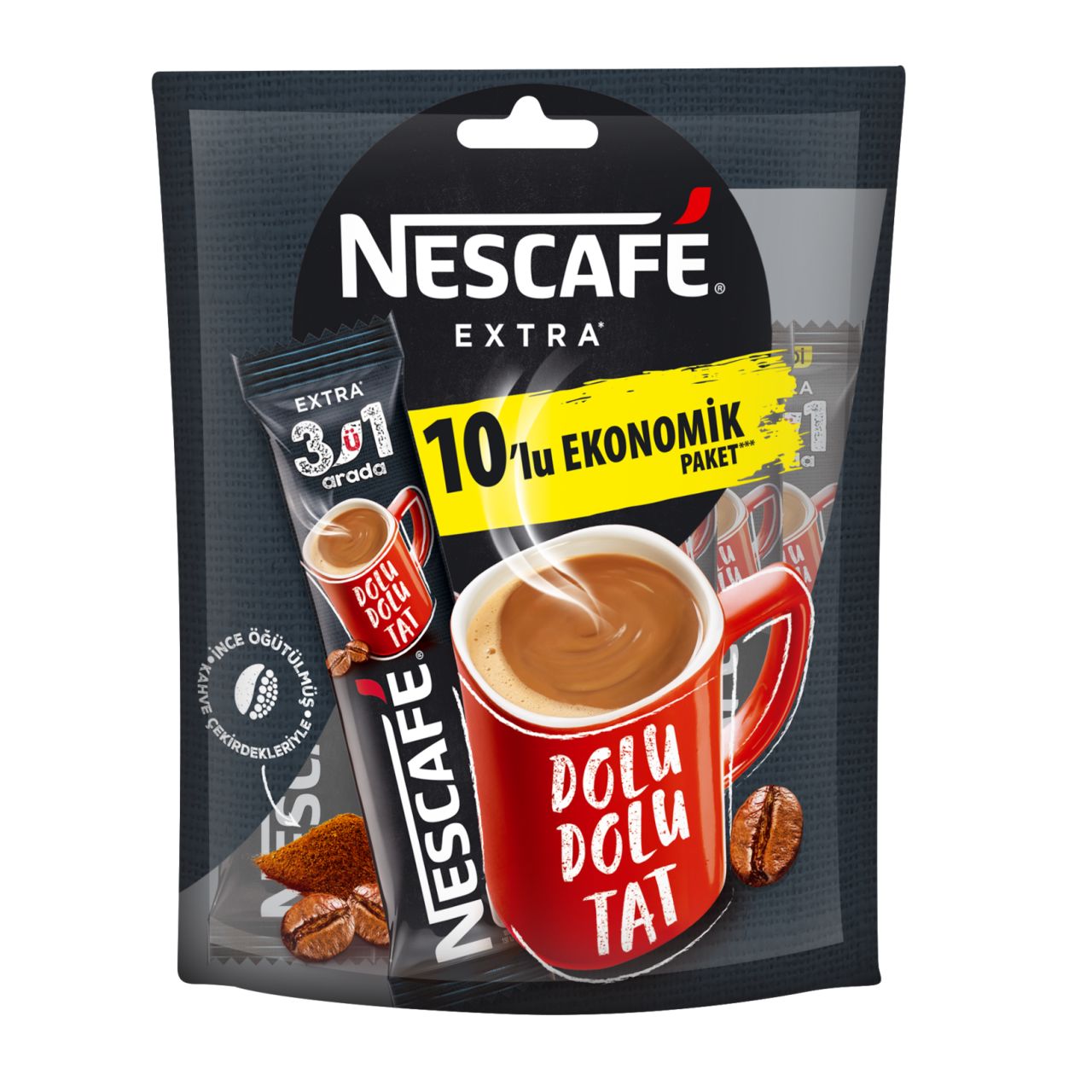 NESCAFE 10'LU 3İN1 EXTRA PAKET (10*16.5G) 1*12
