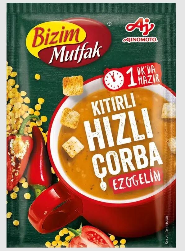 ÜLKER BİZİM Ç.ÇB.EZOGELİN KIT. HIZLI ÇORBA 17GR 6471-20 1*36*4
